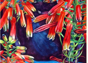 #146
29"w x 39"h, framed size
$1100