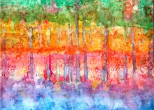 #185
18"w x 15"h, framed size
$200
