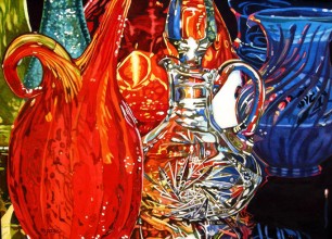 #217
31"h x 39"w, framed size
SOLD