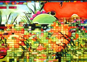 #224
31"h x 39"w, framed size
$2500